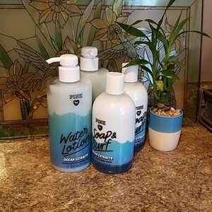 VS Pink body wash and lotion